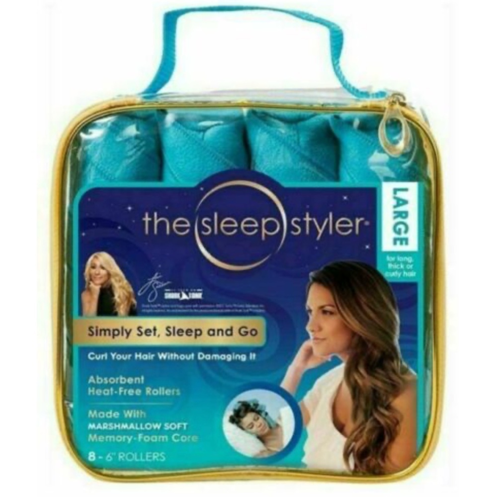 The Sleep Styler Nightime Hair Curlers